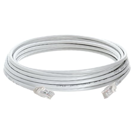 CMPLE CAT 6 500MHz UTP ETHERNET LAN NETWORK CABLE -15 FT White 955-N